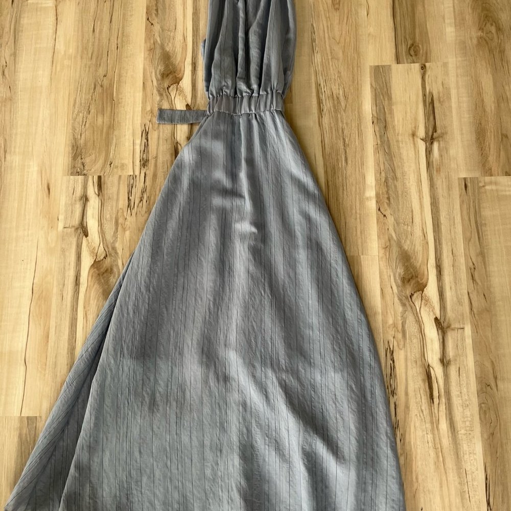 Blue Tie Dress